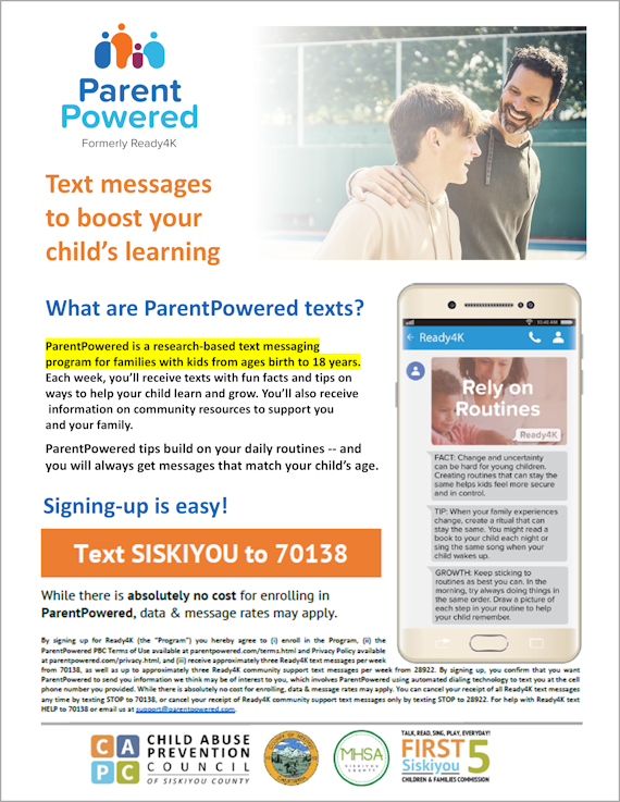 ParentPowered - Sign-up Flyer — Englishres