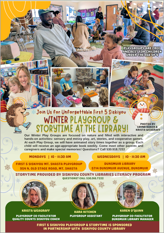 Winter Playgroup & Storytime at the Library - South County -- Feb 2026res