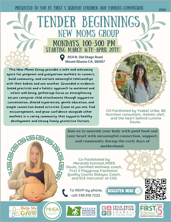 Tender Beginnings - New Moms Group - Mar 16 - Apr 20, 2026res