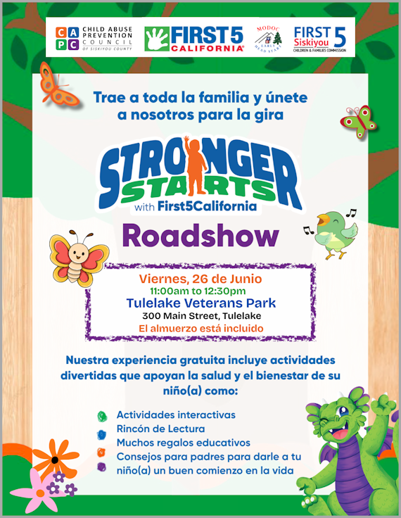 First 5 CA - Stronger Starts - Spanish - Tulelake - June 26, 2026res